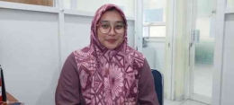 Dokter MInachun SYania R, Dokter RSI Banjarnegara Jaswa Tengah. Dok Pri