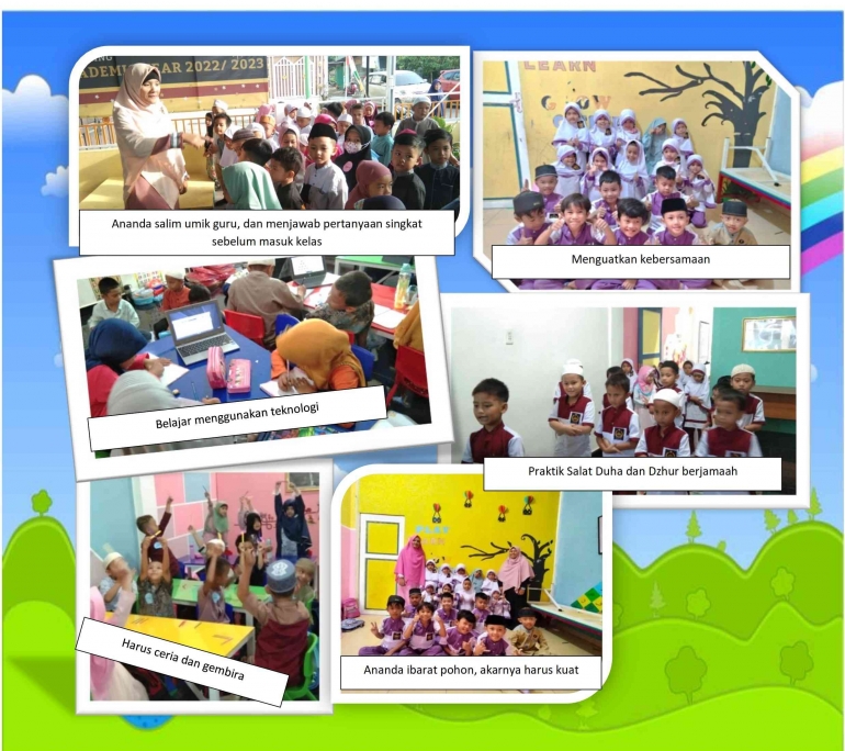 Sejumlah dokumentasi kegiatan SD dan PAUD Brainfor Asahan, foto dokpri sekolah