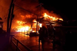 Ilustrasi gambar musibah kebakaran | Dokumen Foto Via Kompas.com