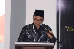 Sambutan Ketua STIS Darul Falah Pagutan Mataram Ahmad Luthfi Rijalul Fikri,M.E