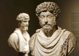 Kaisar Marcus Aurelius - Salah satu Filsuf Stoic di Era Romawi (Sumber gambar: Dailystoic.com)
