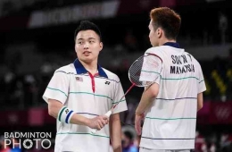 Ganda Malaysia Chia/Soh yang akan melawan Ahsan/Hendra di final BWF Champhionshipa 2022 (sumber foto:badmintonphoto) 