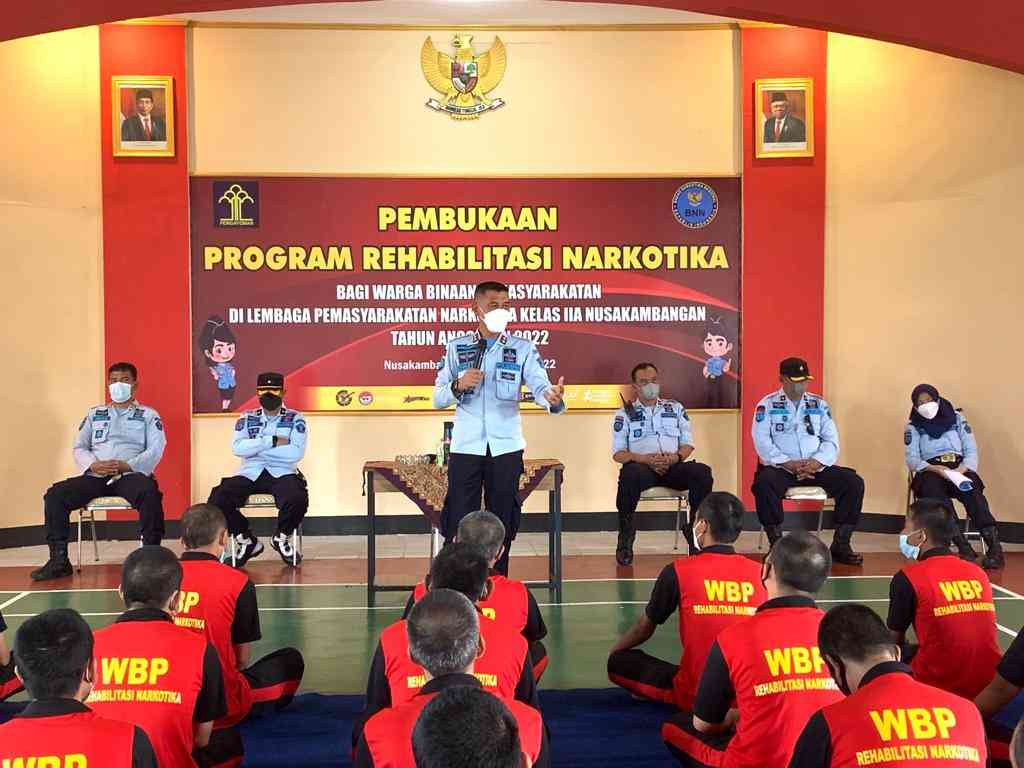 Semangat Pulih Dari Ketergantungan Narkotika, WBP Lapas Narkotika Ikuti ...