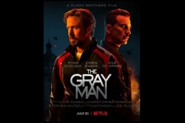 Ryan Gosling dan Chris Evans dalam The Gray Man| Dok Netflix via Kompas.com