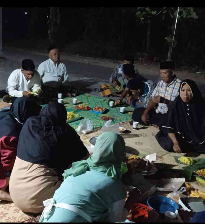 Acara doa dan makan malam bersama dalam rangka memperingati HUT 77 RI dan mempererat tali silaturahmi (dokpri by IYeeS) 