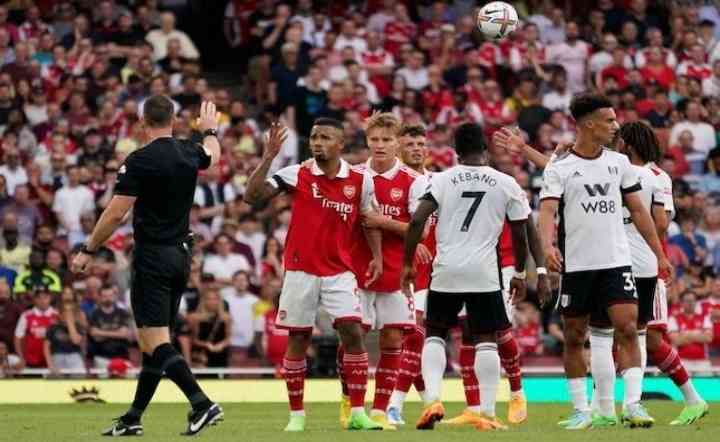Laga Arsenal Vs Fulham/AP Photo