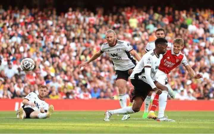 Gol balasan Arsenal melalui Odegaard/AP Photo