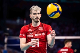 Outside hitter Polandia, Tom Fornal| Dok Daftar Pemain VNL 2022 via en.volleyballworld.com
