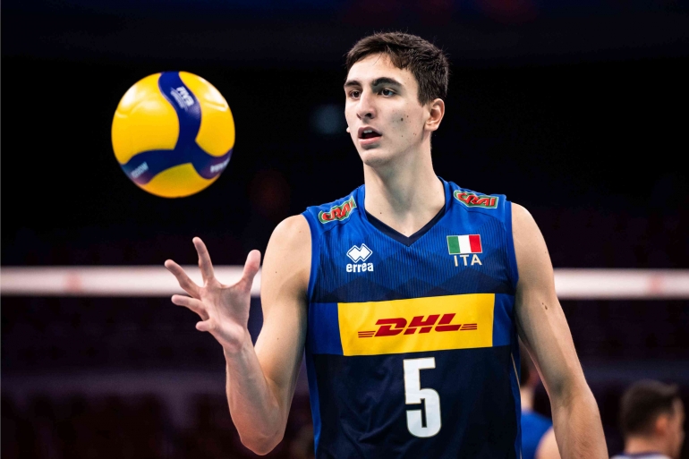 Alessandro Michieletto| Dok Daftar Pemain VNL 2022 via en.volleyballworld.com