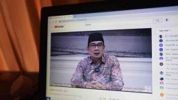 Sambutan Gubernur Jawa Barat, Dr. H. Mochamad Ridwan Kamil, S.T. pada pembukaan OSKM ITB 2022 (Sumber : OSKM ITB 2022)
