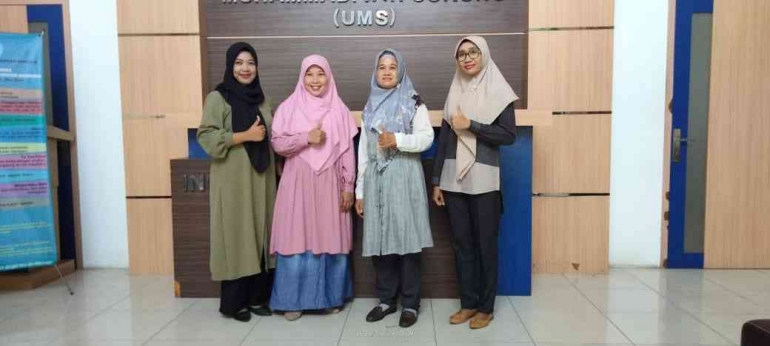 4 Dosen Universitas Muhammadiyah Sorong (Unamin) Penerima Pendanana Program Matching Fund. Sumber Foto : Dokemen Pribadi