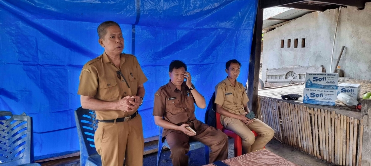 Kabid Prnyuluhan Syukur Tanri saat mengatakan harapannya di acara pelatihan SIMURP/dokpri