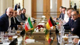 Menlu Jerman, Heiko Maas, dan Menlu Iran, Javad Zarif, bertemu di Teheran membahas perjanjian nuklir. DW