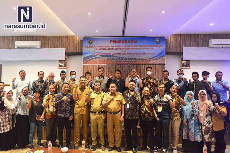 Pelatihan Literasi Teknologi bagi 30 Koperasi di Kabupaten Ogan Komering Ilir - Provinsi Sumatera Selatan (narasumber.id)