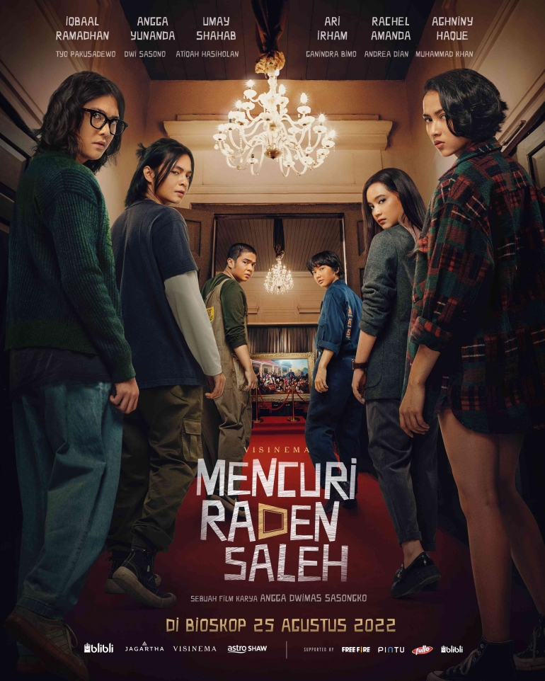 Poster Film Mencuri Raden Saleh. Sumber: IMDb
