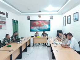 Kodim 0205/TK terima Sertifikat Tanah TNI AD dari BPN Kab. Karo (Dokpri)