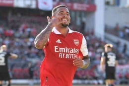 Gabriel Jesus, bomber baru andalan Arsenal di lini depan musim ini (bola.net)