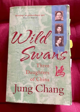 Cover Buku Wild Swans: Three Daughters of China karya Jung Chang (sumber: koleksi pribadi)