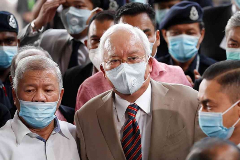 Najib Razak mantan Perdana Menteri Amerika yang kini mendekam di Penjara. Photo:Vincent Thian/AP