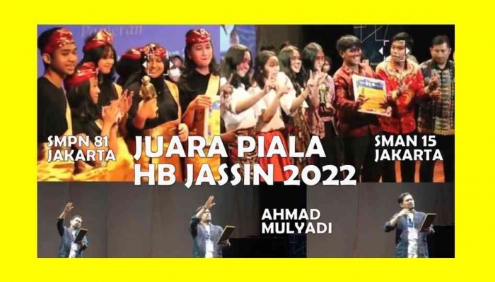 Juara Piala Baca Puisi HB Jassin 2022. Foto: Isson Khairul