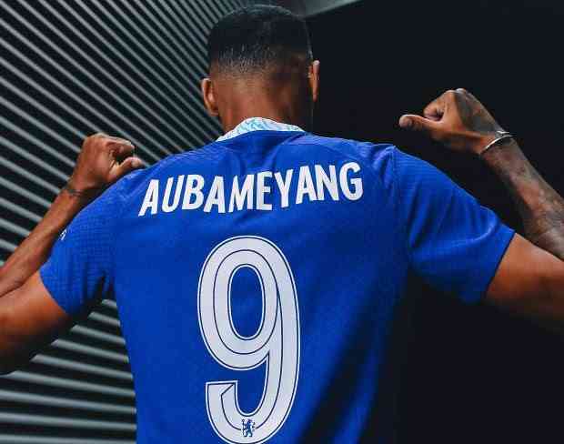 Aubameyang siap menggunakan nomer sembilan saat di Chelsea musim ini (sport.sindonews.com)