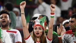 Foto suporter Iran| (aset: sport.detik.com)