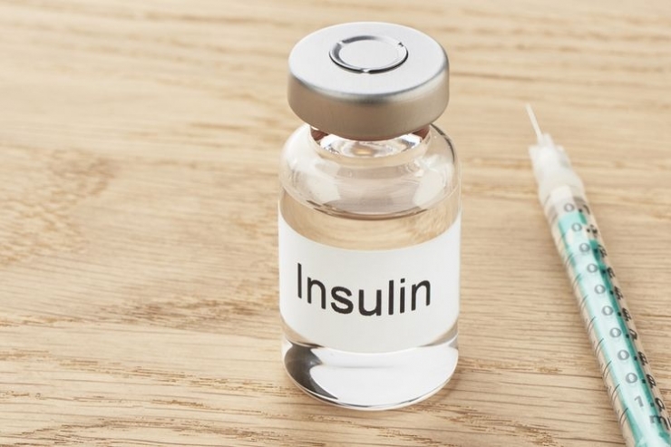 Ilustrasi insulin. Penemuan insulin mendorong perkembangan pengobatan inovatif bagi penderita diabetes.(SHUTTERSTOCK/M-Foto) 