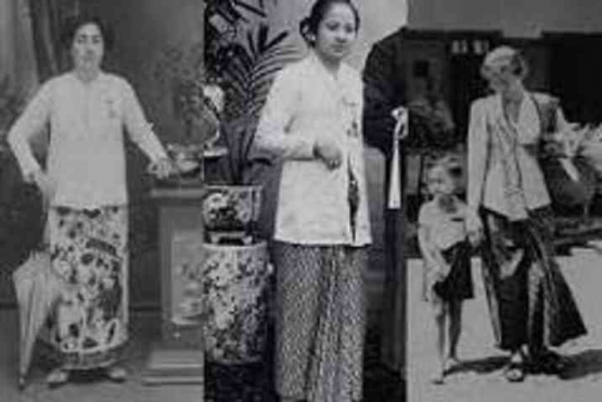 Kebaya  jaman  dulu, dikenakan  R.A  Kartini juga  rakyat biasa (tribun.com)