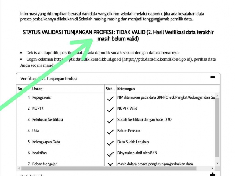 sumber : screen shoot data pribadi