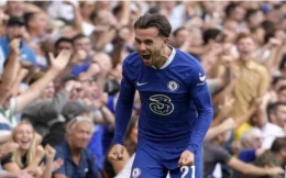 Chilwell usai mencetak gol penyeimbang/Ap Photo