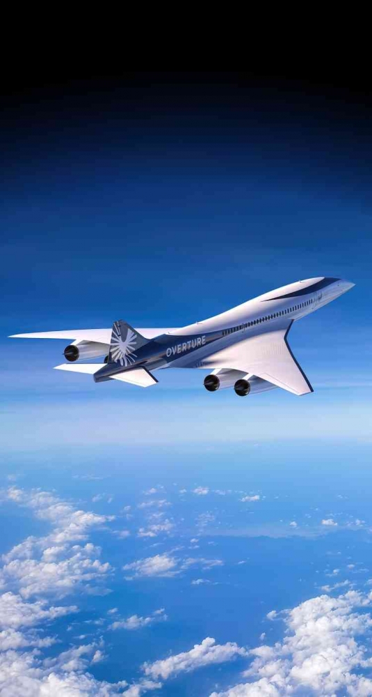 The Overture, jet baru untuk penumpang membuat perjalanan jadi sangat singkat. (Foto, Boom Supersonic).