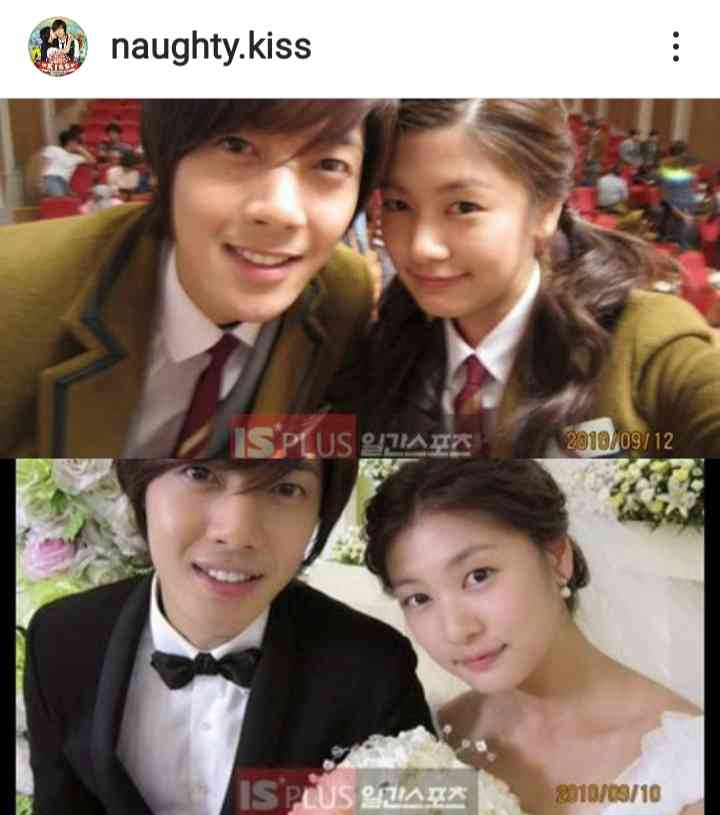 Baek Seun Jo dan Oh Ha Ni (Sumber: instagram @naughty.kiss)