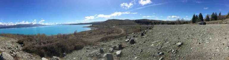 Pemandangan Lake Tekapo