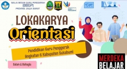 Lokakarya Orientasi PGP Angkatan Enam (sumber foto : dokpri PP Kab. Sukabumi)