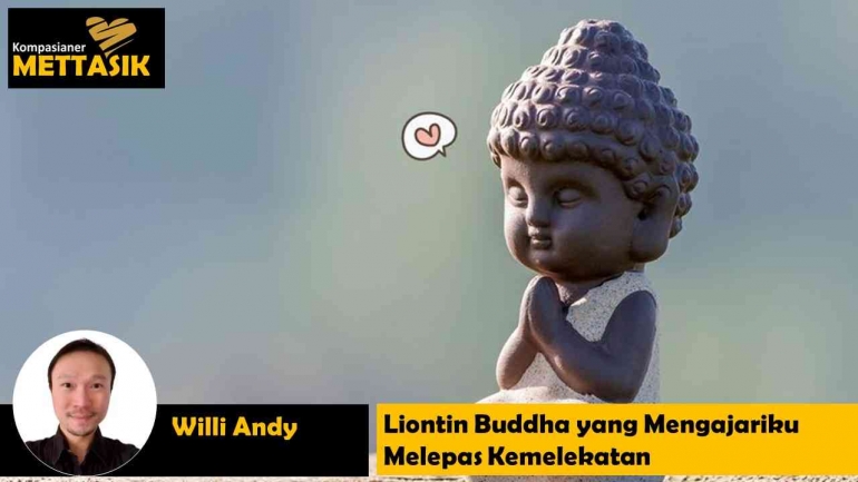 Liontin Buddha yang Mengajariku Melepas Kemelekatan (gambar: orami.co.id, diolah pribadi)
