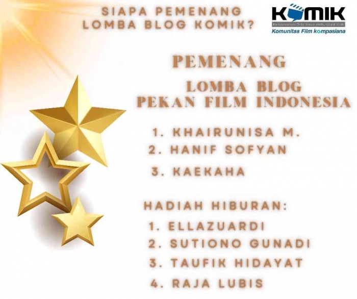 Selamat buat para pemenang (dok. KOMiK)