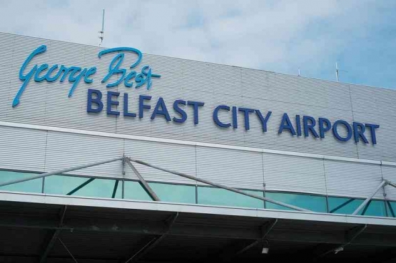 Bandara George Best di Belfast, Irlandia Utara. Sumber: www.belfastlive.co.uk