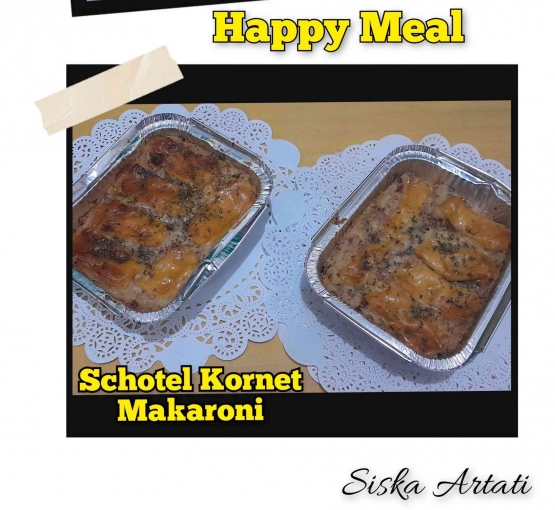 Schotel Kornet Makaroni, fresh from the oven (Dok.Pri. Siska Artati)