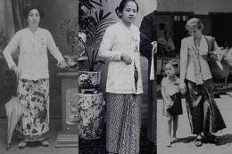 Model kebaya Kartini yang sudah mengalami perubahan akibat pengaruh Islam (goodnewsfromindonesia.id)