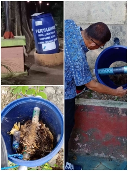 Penulis dalam survey sapras sampah dibeberapa kab/kota di Indonesia, semua bermasalah. Sumber: Kolase Dokpri.