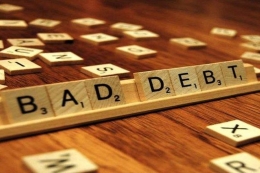 Ilustrasi bad debt (Sumber:HaloMoney.co.id via money.kompas.com)
