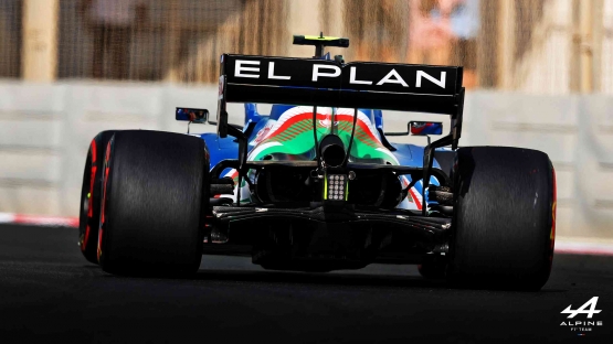 #ELPLAN rear wing (@alpinef1team)