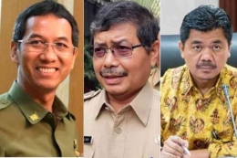 Tiga nama yang menjadi Caretaker Gubernur DKI pengganti Anies Baswedan yang mencuat (Foto: SINDOnew/Dok)