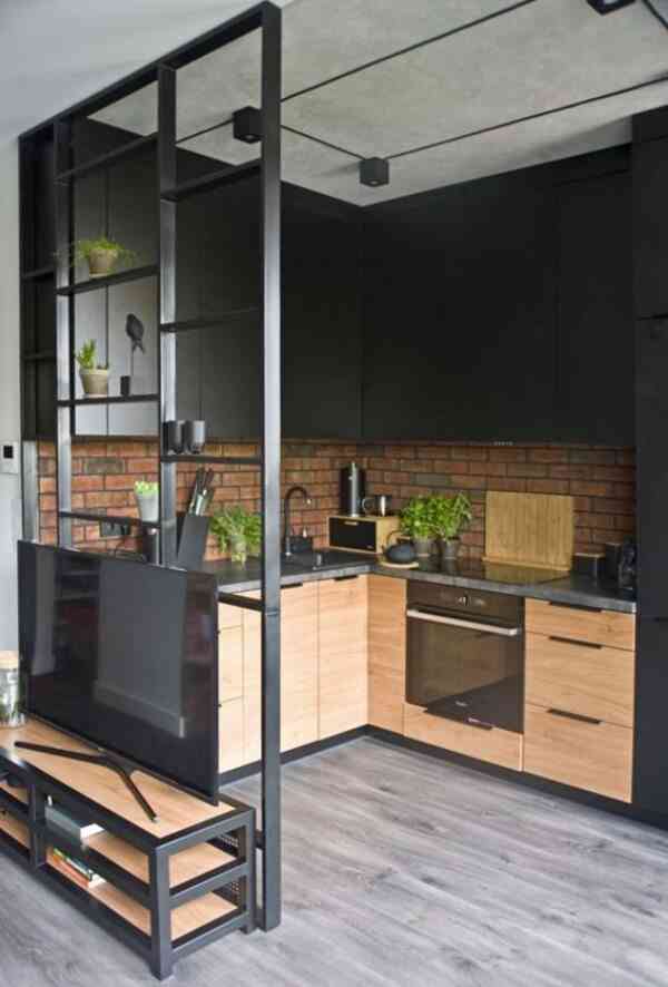 Dapur Industrial Modern, Foto : plndesign.pl 