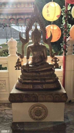 Buddha rupang ala Thailand. Dokpri.