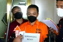 Ilustrasi tersangka Bripka Ricky Rizal | Dokumen Kompas TV
