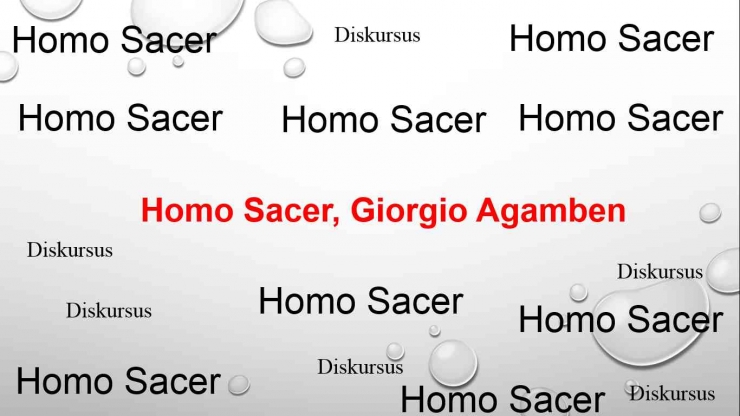 Diskursus  Agamben Homo Sacer (1)