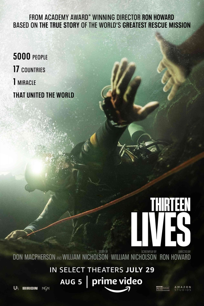 Poster film Thirteen Lives. Sumber gambar amazon.com