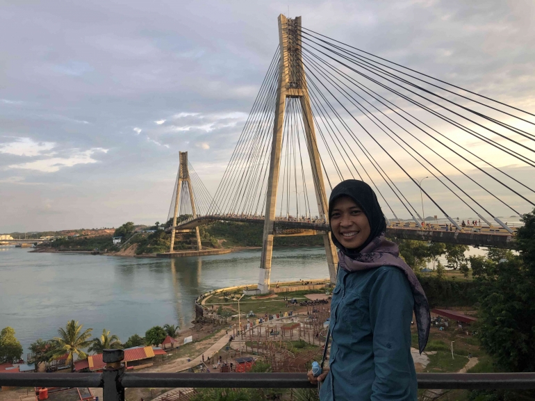 Aku di Jembatan Barelang (dok. pribadi)
