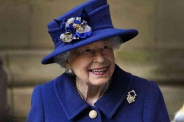 Ratu Elizabeth II meninggal dalam usia 96 tahun pada Kamis (8/9/2022). Foto Kompas.com, AP PHOTO/FRANK AUSGTEIN.